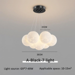 Magamistoa l&uuml;hter p&otilde;hjamaine valgustus kaasaegne minimalistlik loominguline kuu mulllamp elutuba s&ouml;&ouml;gituba lastetuba planeedi valgustus A 7light 15cm