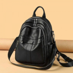 quarryus Luksuslik naiste ehtsast nahast seljakott naistele, kvaliteetne veisenahast seljakott vabaaja naiste &otilde;lakott Moodne suure mahutavusega reisimine must