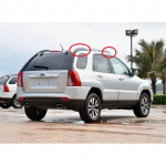 1tk Katus Pakiraami kaitse Musta v&auml;rvi plastikust kate Hiina KIA SPORTAGE maasturile Auto mootorile front - left black