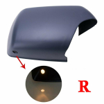 Tahavaatepeegli kork, k&uuml;ljepeegli kate koos lambiauguga, sobib BMW E53 X5 1999-2006 jaoks, autotarvikud matt Wing Mirror CoverL gray