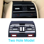 Sisemise ukse tagumine v&auml;rske &otilde;hu ventilatsiooniava v&otilde;re v&auml;ljalaskeava kate BMW 7. seeria F01 F02 730 735 740 jaoks Rear-Three Holes