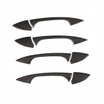 Mercedes Benz CE GLK ML CLA klassi W166 W117 X204 W204 W212 W246 jaoks m&otilde;eldud s&uuml;siniku tekstuuriga auto v&auml;lisukse k&auml;epideme kausi kate door handle trim