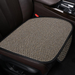 Uus linane autoistme katte kaitse linane eesmine tagumine padi kaitse padjamatt seljatugi auto sisemuse veoauto maasturile 1 pad beige gray