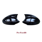 MP-stiilis auto tahavaatepeegli kattekorgid L&;R Mirror Toolsi kaitse&uuml;mbris BMW 3. seeriale E90 E91 E92 E93 316 318 320 325 Option 1-Facelift black