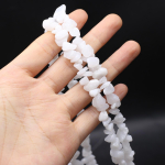 Looduslikust kivist helmed valge nefriit/fluoriidist kruus helmed ehete valmistamiseks DIY kaelakee k&otilde;rvar&otilde;ngad k&auml;ev&otilde;ru tarvik pikkus 80 CM 7mm
