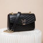 2023. aasta uus trend Mood Crossbody kott V&auml;ike Xiangfeng Lingge kettkott V&auml;ike kandiline kott Naiste &otilde;lakott M roosa