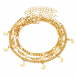 2023. aasta moodne kolmeosaline &uuml;likond, k&auml;ev&otilde;ru Jalav&otilde;ru T&uuml;drukule armas liblikas k&auml;ev&otilde;ru Cross Faith Charm P&uuml;hade kingitus K&auml;ev&otilde;ru Peopidu Pidu Metsikud aksessuaarid kuld