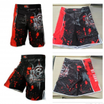 Skull Trunks fitness-treening Tiger Muay Thai MMA l&uuml;hikesed p&uuml;ksid Poksi sanda MMA p&uuml;ksid poksi l&uuml;hikesed p&uuml;ksid odavad Jujitsu kickpoksi l&uuml;hikesed p&uuml;ksid M