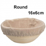 Rootangist leivakorv Naturaalne ovaalne rotangist vitstest taignast fermentatsiooniga leivakorv Round 16X6