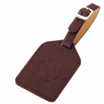 Kunstnahast &uuml;hev&auml;rviline pagasilipik Reisikohvri ID-aadress Pagasi silt veinipunane v&auml;rv