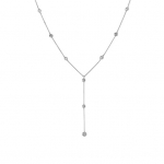 Rhinestone Inkrusteeritud Long Drop Pruudi tagasi Kaelakee Lady Body Chain Pulmaehted h&otilde;be