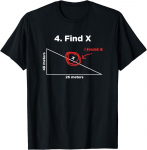 Find I Found It Math Design Parim Unisex T-s&auml;rk S