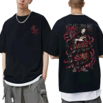 Anime Jujutsu Kaisen Geto Suguru Graafiline T-s&auml;rk Unisexi kvaliteetne puhtast puuvillast l&uuml;hikeste varrukatega T-s&auml;rk Unisex naiste vabaaja Unisexga T-s&auml;rk L