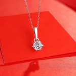 925 h&otilde;bedane 1-karaadine D v&auml;rvi Moissanite ripats kaelakee Briljantne l&otilde;igatud &uuml;mmargune teemant Moissanites kaelakee kett Uus saabumise kingitus 45cm