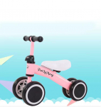 Laste neljarattaline tasakaaluliikuv jalgratas