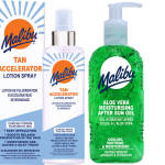 Malibu Tan Accelerator Lotion Spray 250ml + Aloe Geel p&auml;rast p&auml;evitamist 200ml