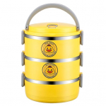 Suurep&auml;rane Lihtne Kanda Suletud Toidukvaliteediga Mitmekihiline Mikrolaineahjus Soojendatav L&otilde;unakarp Kodutarbed Bento Karp B