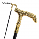 Kuldse hobuse k&auml;epidemega luksusliku mustriga jalutuskepp peo-mood Elegantne jalutuskepp, dekoratiivne Cospaly jalutuskepp, 90 cm