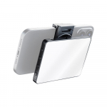 M15 5W kahev&auml;rviline fotolambi tasku LED-valgusti 3000K-9900K v&auml;rvitemperatuur astmeteta h&auml;mardatav 15 must