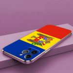 N20 Moldova lipp Golden Plating Edge Soft TPU telefoni&uuml;mbris iPhone 15 14 13 Pro Max 8 Plus Xiaomi 13T Redmi Note 12S 11 p&otilde;rutuskindel tagakaas for iPhone 11