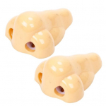 2 tk naljakad pliiatsiteritajad Realistliku v&auml;limusega kompaktse suurusega kaasaskantav uudne pliiatsiteritaja koolitarvete kingitus 2pcs