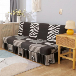 Diivanvoodi kate &auml;&auml;risega seelik Disain Elastne Ottomani kate Pink Transformeeritav diivan Kaunista Diivan Elutuba Housse De Canap Sofa cover S