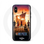 &Uuml;mbris Iphone XS Max One Piece Poster Crews Art Season 1 jaoks