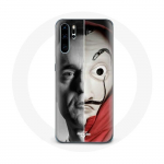 &Uuml;mbris Huawei P30 Pro jaoks La casa de papel Berlin Mask Split