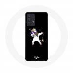 Coque pour Samsung Galaxy A13 4G / A13 4G Lite Dab unicorn licorne