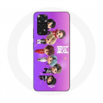 Coque pour Xiaomi Redmi Note 11 4G BTS TinyTAN Animation Affiche RM Jin Suga J-Hope Jimin Jungkook Et V Mic Drop Danse