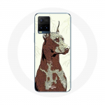 Coque pour Vivo Y21s 2021 / Y21 2021 Doberman Race de chiens