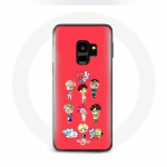 Coque pour Samsung Galaxy S9 Plus BTS TinyTAN Animation BT21 Affiche