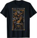 Vana-Egiptus Hierogl&uuml;&uuml;f Egiptuse jumal Anubis Unisex T-s&auml;rk S