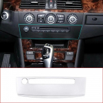 Car Styling Console Volume Adjustment Control panel Frame Trim Fit For BMW 5 Series E60 2004-2010 Auto Interior Accessories h&otilde;be