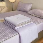 Suvine tekk Lateksiga voodilina ja padjap&uuml;&uuml;r Voodipesukomplekt &Otilde;huke tekk Madratsikaitse Kate Luksuslik pleed Voodikate 150x200cm-4pcs