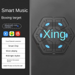 Smart Music Boxing Machine Poksi sihtm&auml;rk Sein Siht Treening Reaktsioon Siht Kodutreening Masina Elektrooniline Fitness Boxing Machine seade