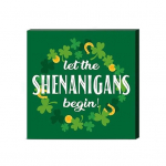 St. Patricku p&auml;eva kaunistus puidust Shamrock n&auml;ota k&auml;&auml;buskujuline paks l&auml;bipaistev tr&uuml;kis Iiri p&auml;eva puhkemaja Kontori t&ouml;&ouml;laua kaunistus D