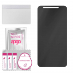 apgo Privacy Matte Hybrid protective glass compatible with Tecno Pop 6 Go, flexible nano glass, great replacement for tempered glass, scratch-resistan