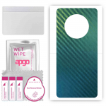 apgo Protective Skin Sticker for the back compatible with Huawei Mate 40E, Wrap Film, Foil, Vinyl - Pattern Carbon Chameleon CAKA1