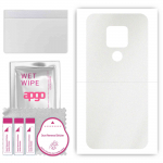 apgo Protective Skin Sticker for the back compatible with Cubot P30, Wrap Film, Foil, Vinyl - Pattern Matte Transparent