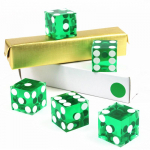 T&auml;psusn&otilde;pp 19MM K&otilde;rgekvaliteediline Akr&uuml;&uuml;l L&auml;bipaistev Kuuepoolne D6 Casino Teravad Sirged Nurgad 5tk