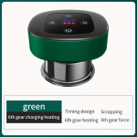 Vaakumkuppimise instrument, elektriline kraapimisseade, suure imemisega kuumkompressmasin, liikuv massaažiinstrument, USB-laadimine 6 gear punane