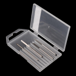 5-osaline 1,5&ndash;3 mm terasest nikerduskomplekt isetegemiseks miniatuurseks graveerimiseks skulptuuriks