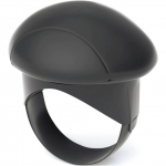 Rooliratta nupp autole, universaalne roolinupp 6.2*7*2cm must