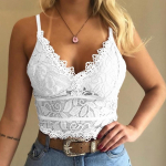 Naiste Plus Size Vest Crop Wireless rinnahoidja pesu Seksikas V-kaelusega aluspesu Camisole XXXL kollane