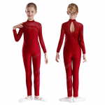 T&uuml;drukute v&otilde;rkdetailidega balleti tantsuleotard iluuisutamiseks, tantsur&otilde;ivad, v&otilde;imlemine, sportlik aktiivne r&otilde;ivas, bodisuit, t&auml;ispikk jumpsuit 9-10 Years valge