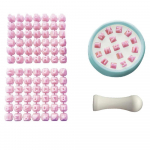 Kohandatavad k&uuml;psisetemplil&otilde;ikurid, k&uuml;psetusvormide jaoks kohandatud t&auml;hestik, liikuv tr&uuml;kkimine, kaunistustarbed