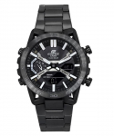 Casio Edifice Sospensione Analoog-digitaalne Nutitelefoni link Tough Solar ECB-2000DC-1B 100M Meeste k&auml;ekell must