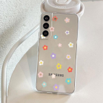 Flower Little Dinosaur selge &uuml;mbris Samsung Galaxy S22 S20 FE S21 S10 S9 Plus Note 20 Ultra 10 Lite pehme telefonikesta jaoks Samsung S22 Ultra 5G