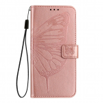 Butterfly lilled PU nahast &uuml;mbris Kickstand kaardihoidja pesad TPU p&otilde;rutuskindel klappkaan Sony Xperia 5 IV, 10 IV, 1 IV, 1 III , 5 III, 10 III, L4 jaoks.. SONY Xperia 10 VI must